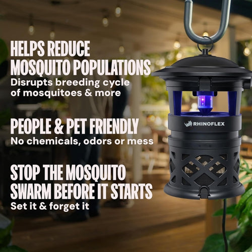 RhinoFlex LED Mosquito & Insect Trap